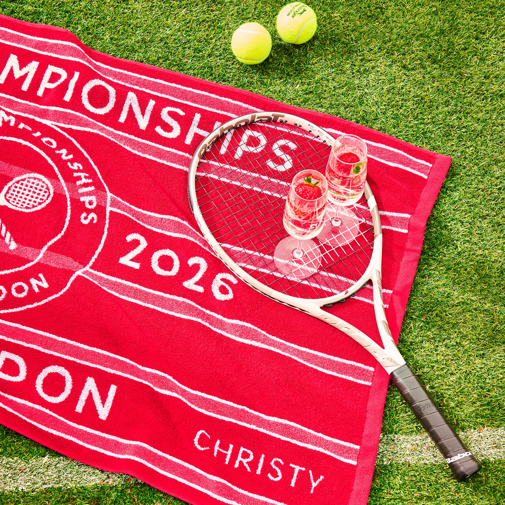 Wimbledon 2026 Championship Towel – Christy USA