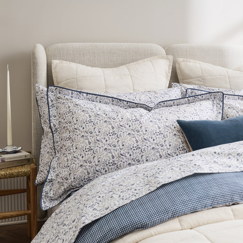 Ditsy Gingham Duvet Cover Set