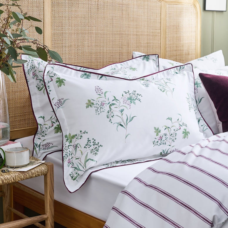 Fig Leaves Pillowcase Pair