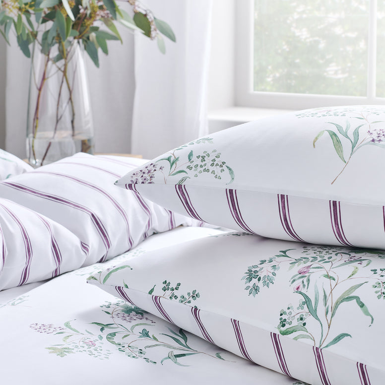 Fig Leaves Pillowcase Pair