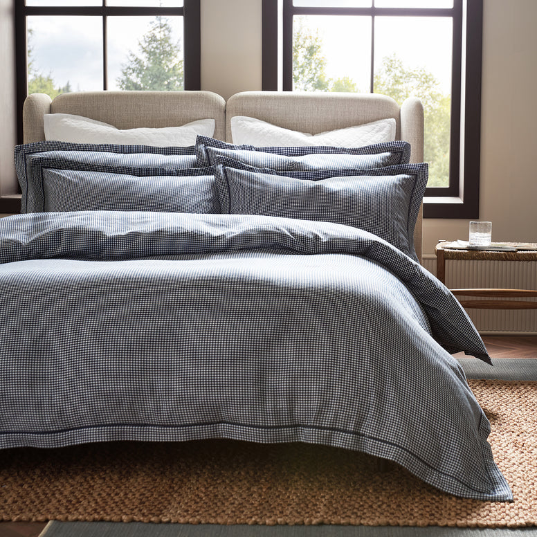 Gingham Oxford Pillowcase Pair