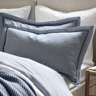Gingham Oxford Pillowcase Pair