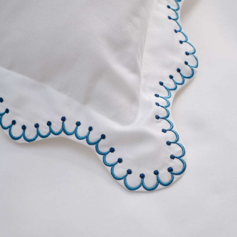 Lucerne Scallop Pillowcase Pair