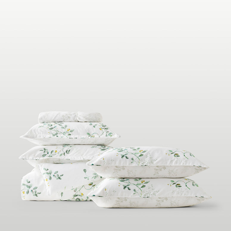 Pea shoot Duvet Cover Bundle