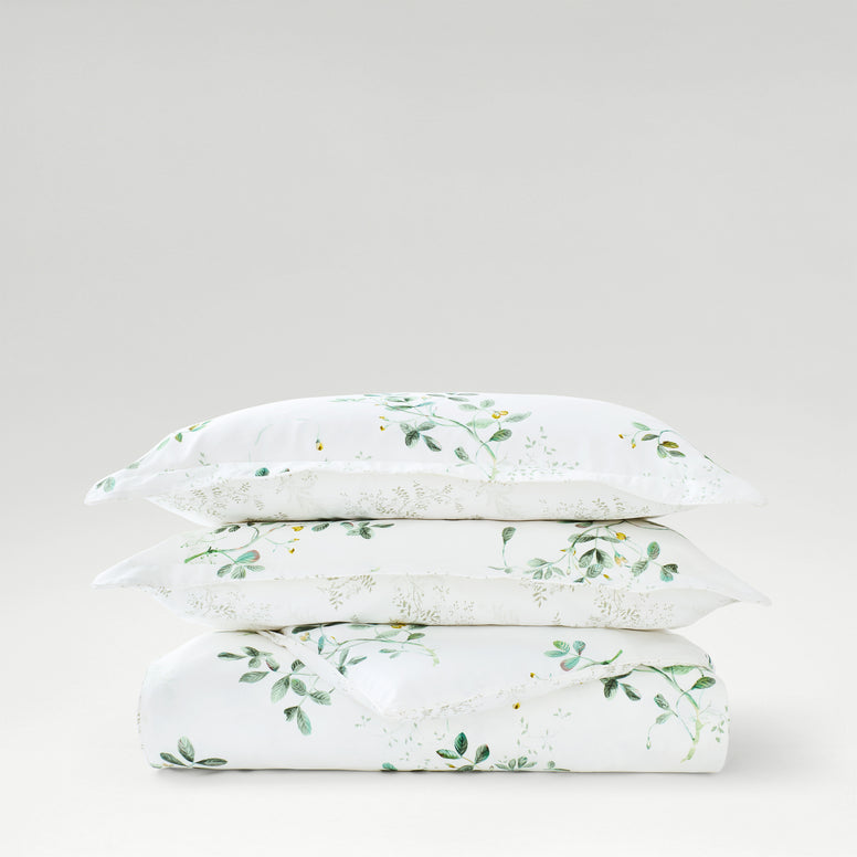 Pea shoot Duvet Cover Set