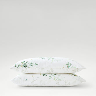 Pea shoot Pillowcase Pair