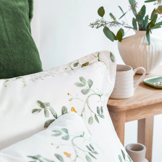 Pea shoot Pillowcase Pair