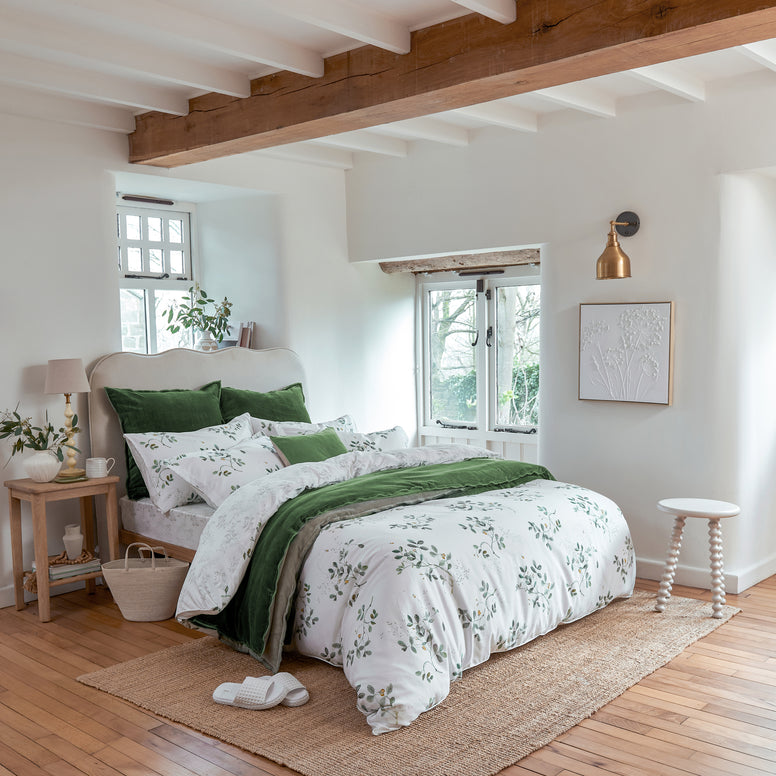 Pea shoot Fitted Sheet