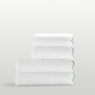 Scallop Edge Basic Towel Bundle