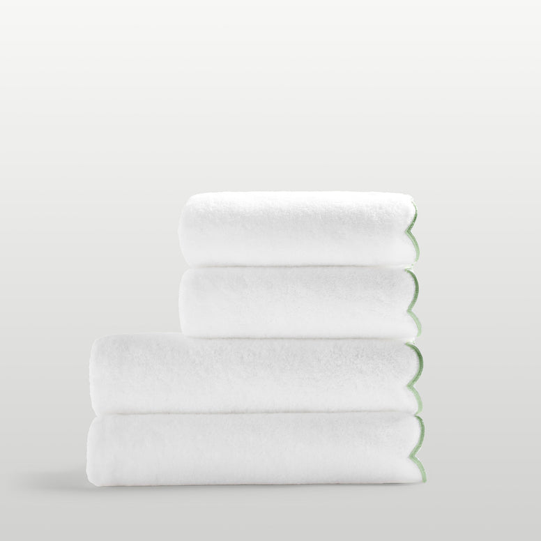 Scallop Edge Basic Towel Bundle