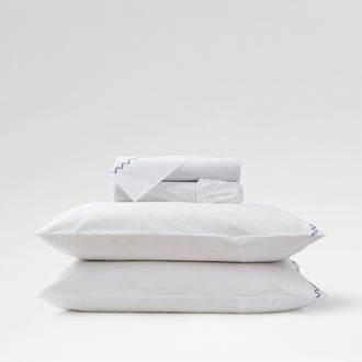Wave Embroidery Bundle Sheet Set