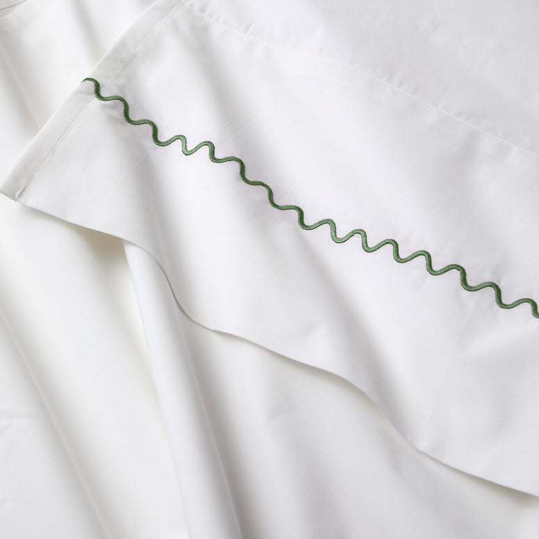 Wave Embroidery Bundle Sheet Set